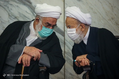 مراسم بزرگداشت شهدای رمضان حرم مطهر رضوی - مدرسه عالی شهید مطهری تهران