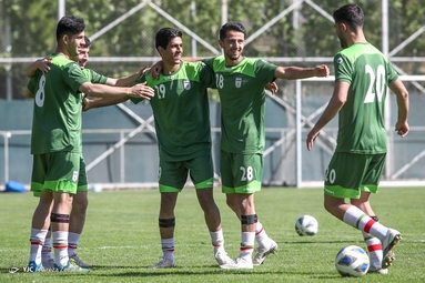 تمرین تیم ملی امید ایران