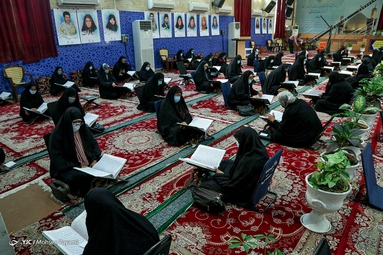 مراسم جزء خوانی قرآن کریم - حسینیه ثارالله بوشهر
