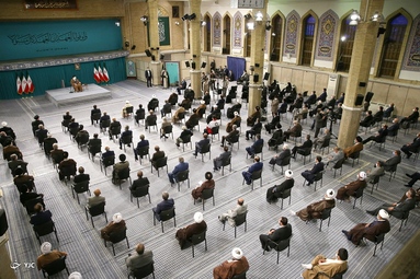 دیدار مسئولان نظام با مقام معظم رهبری