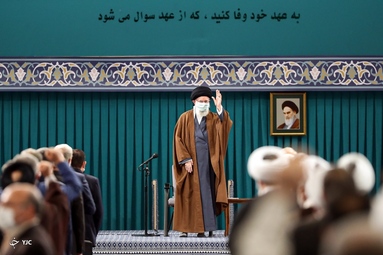 دیدار مسئولان نظام با مقام معظم رهبری