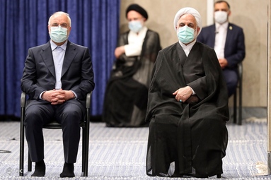 دیدار مسئولان نظام با مقام معظم رهبری