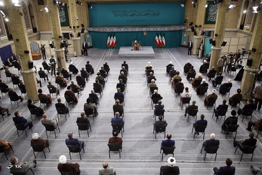 دیدار مسئولان نظام با مقام معظم رهبری