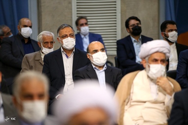 دیدار مسئولان نظام با مقام معظم رهبری