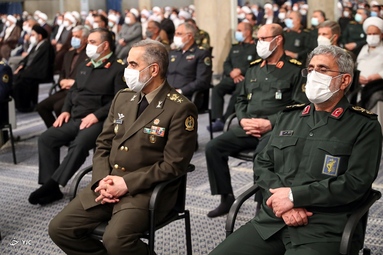 دیدار مسئولان نظام با مقام معظم رهبری
