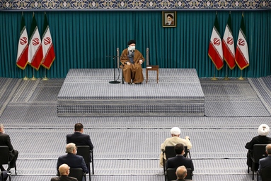 دیدار مسئولان نظام با مقام معظم رهبری
