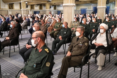 دیدار مسئولان نظام با مقام معظم رهبری