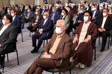 دیدار مسئولان نظام با مقام معظم رهبری