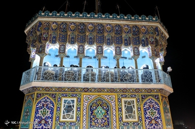 نآیین نقاره ‌زنی در حرم مطهر امام رضا (ع)