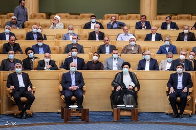 دومین نشست مشترک رئیس جمهور و اعضای هیئت دولت با رئیس و نمایندگان مجلس شورای اسلامی
