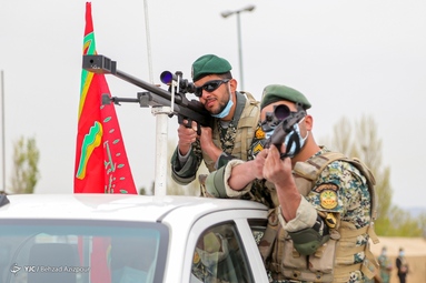مراسم رژه ۲۹ فروردین سالروز ارتش جمهوری اسلامی ایران - تبریز