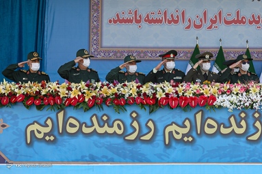 مراسم رژه روز ارتش جمهوری اسلامی ایران - میدان آزادی