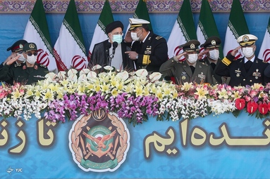 مراسم رژه روز ارتش جمهوری اسلامی ایران - میدان آزادی