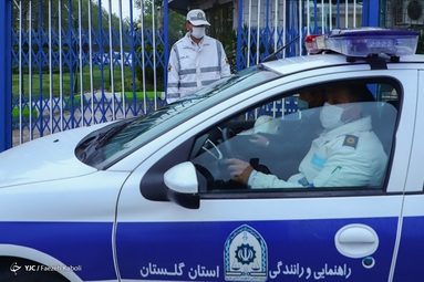 ضیافت افطار در مرکز پلیس راهور - گرگان