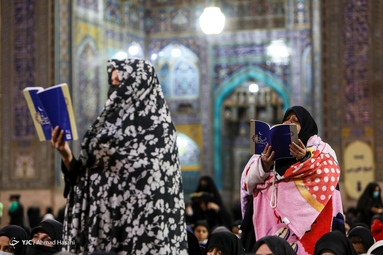 مراسم احیای شب قدر نوزدهم رمضان - حرم مطهر رضوی