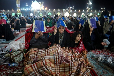مراسم احیای شب قدر نوزدهم رمضان - حرم مطهر رضوی