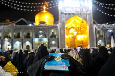 مراسم احیای شب قدر نوزدهم رمضان - حرم مطهر رضوی