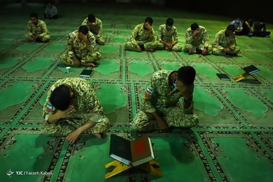 احیای شب نوزدهم رمضان - پادگان ارتش گرگان