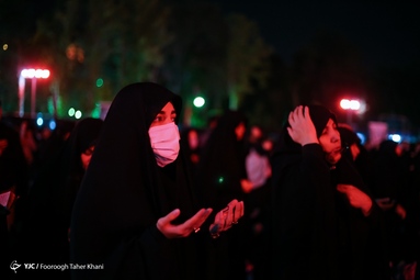 احیای شب بیست و یکم رمضان - ستاد فرماندهی  انتظامی تهران بزرگ