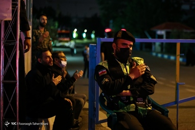 احیای شب بیست و یکم رمضان - ستاد فرماندهی  انتظامی تهران بزرگ