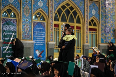 احیای شب بیست و یکم رمضان - امامزاده محمد هلال بن علی(ع) آران و بیدگل