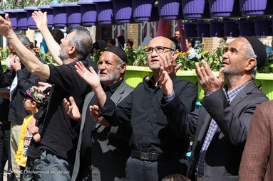 دسته عزاداری به مناسبت شهادت حضرت علی (ع) - زنجان