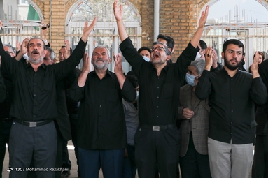 دسته عزاداری به مناسبت شهادت حضرت علی (ع) - زنجان