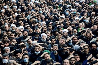 آیین عزاداری دسته علوی - مشهد مقدس