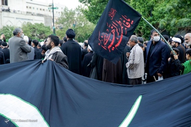 آیین عزاداری دسته علوی - مشهد مقدس