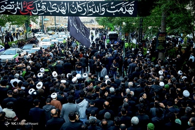 آیین عزاداری دسته علوی - مشهد مقدس