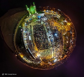مراسم احیای شب قدر بیست و سوم ماه رمضان ۱۴۰۱ - حرم مطهر حضرت جعفر بن موسی کاظم معروف به «شاهرضا (ع)»