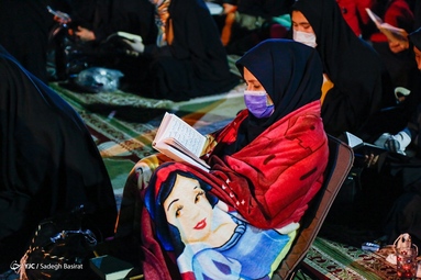 مراسم احیای شب قدر بیست و سوم ماه رمضان ۱۴۰۱ - حرم مطهر حضرت جعفر بن موسی کاظم معروف به «شاهرضا (ع)»