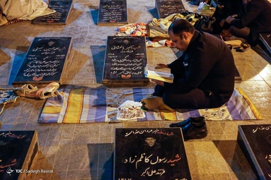 مراسم احیای شب قدر بیست و سوم ماه رمضان ۱۴۰۱ - حرم مطهر حضرت جعفر بن موسی کاظم معروف به «شاهرضا (ع)»