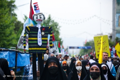راهپیمایی روز جهانی قدس - تهران