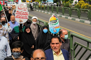 راهپیمایی روز جهانی قدس - تهران