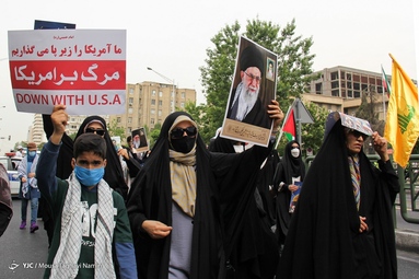 راهپیمایی روز جهانی قدس - تهران