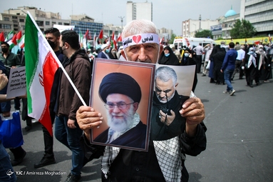 راهپیمایی روز جهانی قدس - تهران