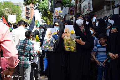 راهپیمایی روز جهانی قدس - کرمان