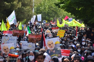 راهپیمایی روز جهانی قدس - کرمان
