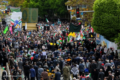 راهپیمایی روز جهانی قدس - تبریز