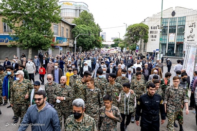 راهپیمایی روز جهانی قدس - قزوین