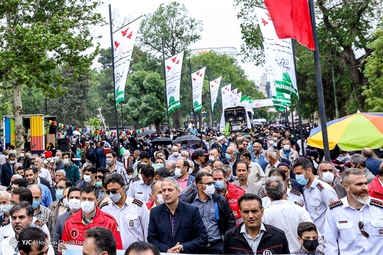 راهپیمایی روز جهانی قدس - قزوین