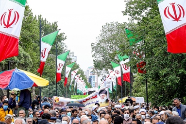 راهپیمایی روز جهانی قدس - قزوین