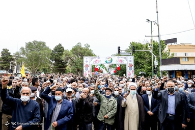 راهپیمایی روز جهانی قدس - قزوین