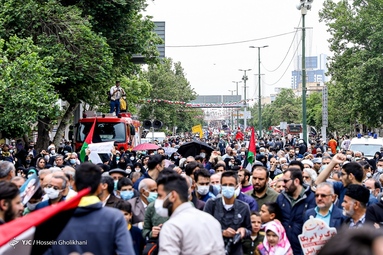 راهپیمایی روز جهانی قدس - قزوین