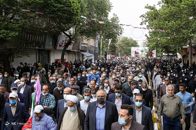 راهپیمایی روز جهانی قدس - قزوین