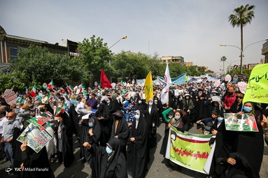 راهپیمایی روز جهانی قدس - شیراز