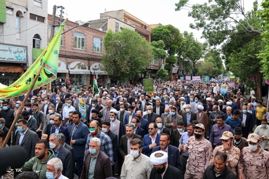 راهپیمایی روز جهانی قدس - خوی
