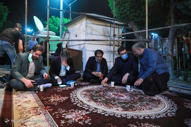 پشت صحنه برنامه سحرگاهی «قرار بهشت»