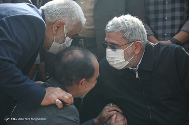 مراسم تشییع پیکر مرحوم «نادر طالب زاده»